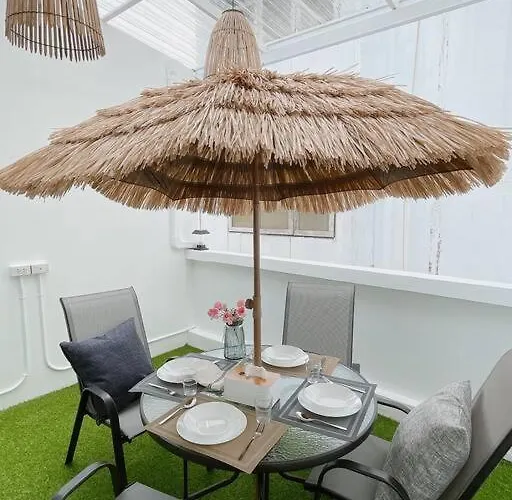Relax Private Terrace&cozy Br,near Grand Palace Apartamento *