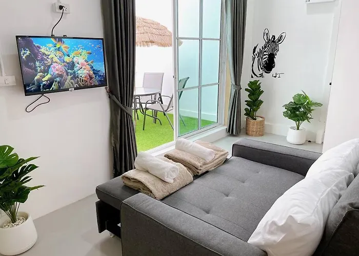 Apartment Relax Private Terrace&cozy Br,near Grand Palace Bangkok