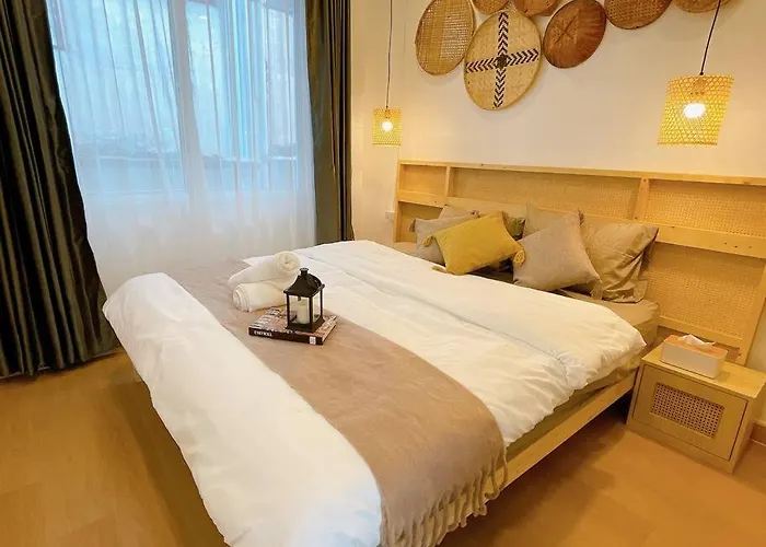 Relax Private Terrace&cozy Br,near Grand Palace Apartamento *